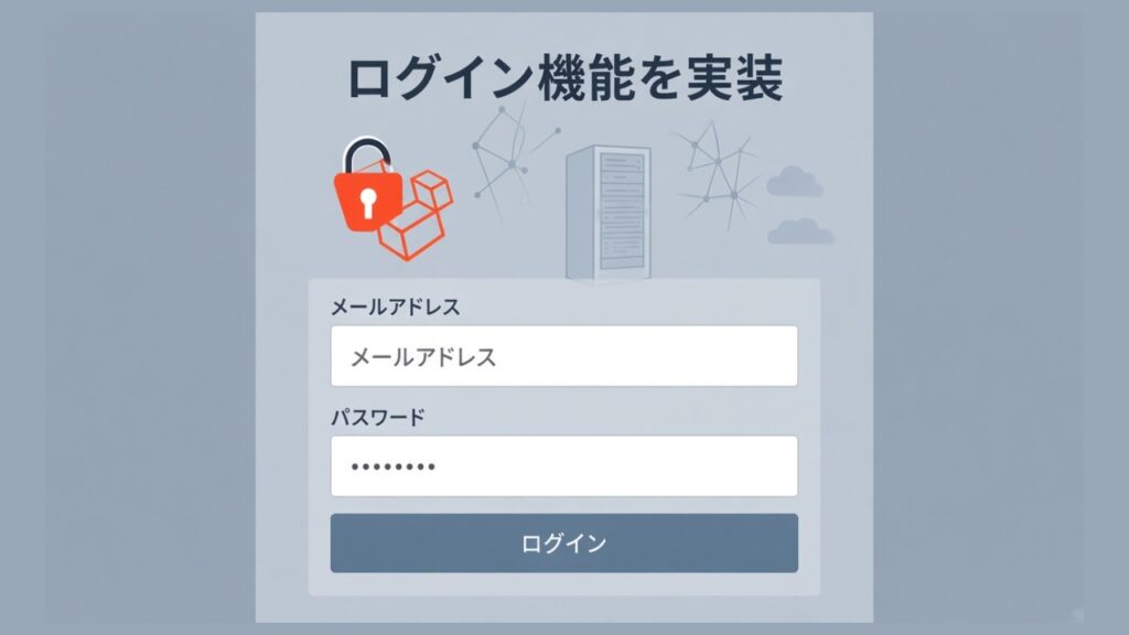 【Laravel6.0】ログイン機能を実装（ついでに日本語化）のスクリーンショット